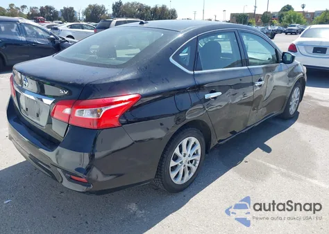 2018 Nissan Sentra Sv z USA, uszkodzony, nr VIN 3N1AB7AP9JL656157